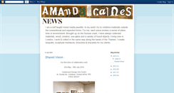 Desktop Screenshot of amandacaines.blogspot.com