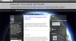 Desktop Screenshot of englishteachernet.blogspot.com