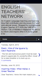 Mobile Screenshot of englishteachernet.blogspot.com