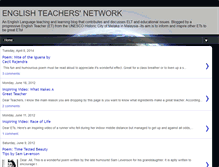 Tablet Screenshot of englishteachernet.blogspot.com