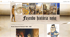 Desktop Screenshot of fazendohistorianova.blogspot.com