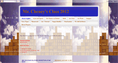 Desktop Screenshot of mrcheneysclass2012.blogspot.com