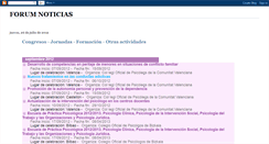 Desktop Screenshot of forum-noticias.blogspot.com