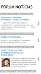 Mobile Screenshot of forum-noticias.blogspot.com