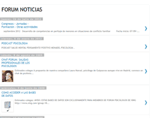 Tablet Screenshot of forum-noticias.blogspot.com