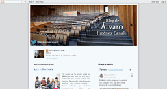 Desktop Screenshot of alvarojimenezcanale.blogspot.com