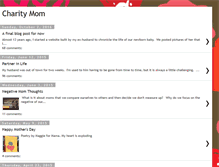 Tablet Screenshot of charitymom.blogspot.com