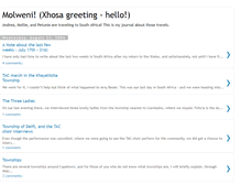 Tablet Screenshot of andreasafrica.blogspot.com