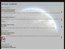 Tablet Screenshot of downuv-syndrom.blogspot.com