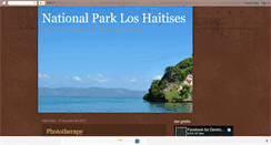 Desktop Screenshot of nationalparkloshaitises.blogspot.com