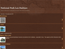 Tablet Screenshot of nationalparkloshaitises.blogspot.com