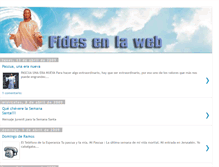 Tablet Screenshot of fidesenlaweb.blogspot.com