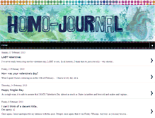 Tablet Screenshot of homojournal.blogspot.com