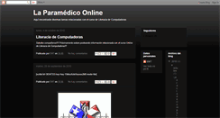 Desktop Screenshot of paramedicosonline.blogspot.com