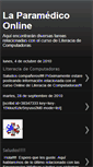 Mobile Screenshot of paramedicosonline.blogspot.com