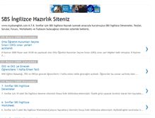 Tablet Screenshot of mysbsenglish.blogspot.com