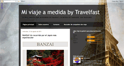 Desktop Screenshot of miviajeamedida.blogspot.com