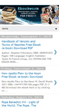 Mobile Screenshot of freeebookworm.blogspot.com