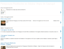 Tablet Screenshot of paraguayosenbelgica.blogspot.com