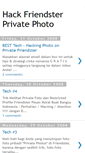 Mobile Screenshot of hackfriendsterprivatephoto.blogspot.com