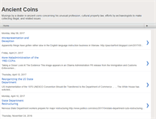 Tablet Screenshot of classicalcoins.blogspot.com