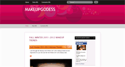 Desktop Screenshot of makeupgodess.blogspot.com