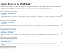 Tablet Screenshot of csbjreserve.blogspot.com