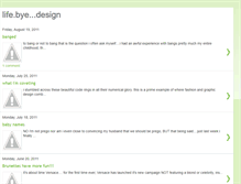 Tablet Screenshot of lifebyedesign.blogspot.com