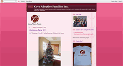 Desktop Screenshot of coveadoptivefamilies.blogspot.com