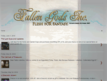 Tablet Screenshot of fallengodsinc.blogspot.com