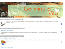 Tablet Screenshot of germinarevita.blogspot.com