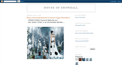 Desktop Screenshot of houseofsnowball.blogspot.com