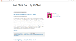 Desktop Screenshot of miniblackdress-viq.blogspot.com