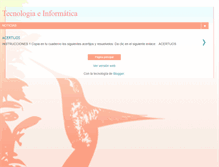 Tablet Screenshot of cicuinformatica.blogspot.com
