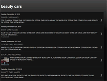 Tablet Screenshot of beautycars.blogspot.com