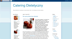 Desktop Screenshot of dietetycznycatering.blogspot.com