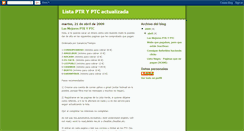 Desktop Screenshot of listaptractualizada.blogspot.com