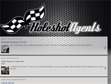 Tablet Screenshot of holeshotagents.blogspot.com