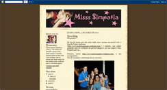 Desktop Screenshot of missssimpatia.blogspot.com