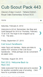 Mobile Screenshot of cubscoutpack443.blogspot.com