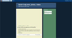 Desktop Screenshot of daniel-craig-news.blogspot.com