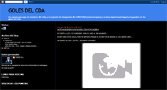 Desktop Screenshot of golesdelcda.blogspot.com