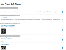 Tablet Screenshot of lospibesdelrinconfc.blogspot.com