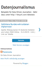 Mobile Screenshot of datenjournalismus.blogspot.com