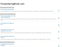 Tablet Screenshot of forsakespringbreak.blogspot.com