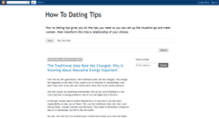 Desktop Screenshot of howtodatingtips.blogspot.com