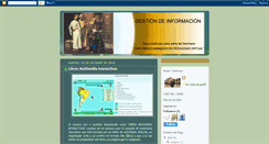 Desktop Screenshot of brunogestioninformacion.blogspot.com