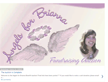 Tablet Screenshot of angelsforbrianna.blogspot.com