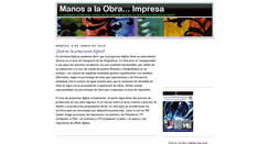 Desktop Screenshot of manosalaobraimpresa.blogspot.com