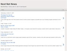 Tablet Screenshot of nextnetnews.blogspot.com
